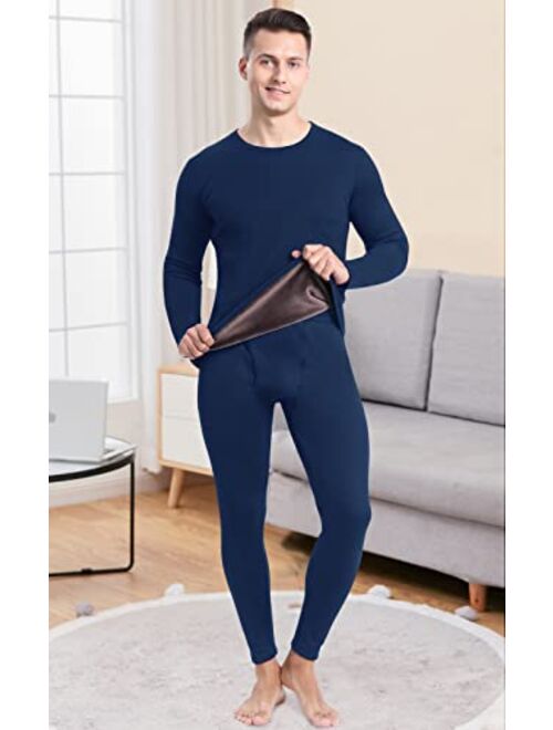 MRIGNT Heavyweight Thermal Underwear for Men Base Layer for Extreme Cold Weather