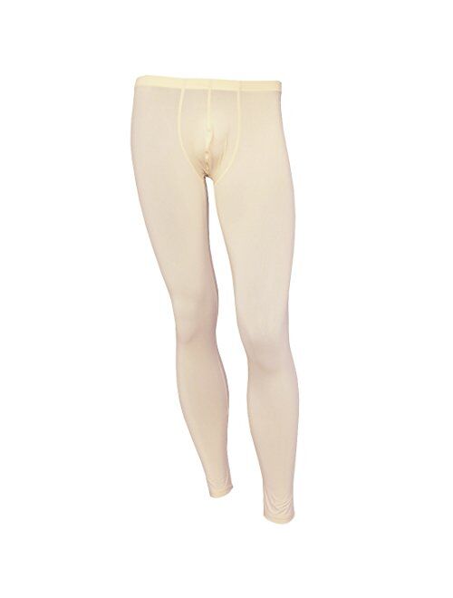 iiniim Mens Thin Ice Silk Compression Baselayer Thermal Long Johns Underwear