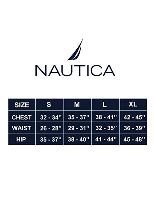 Nautica Women's Long Sleeve Long Johns Thermal Underwear Base Layer Set