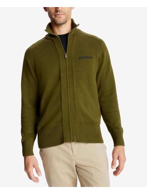 Tommy Hilfiger Men's Chunky Zip-Through Sweater
