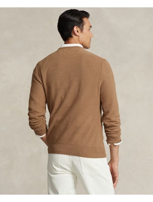 Polo Ralph Lauren Men's Textured Cotton Crewneck Sweater