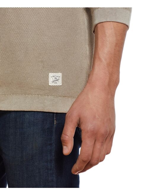 Weatherproof Vintage Men's Stonewash Long Sleeve Sweater