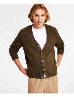Men's Cozy Long-Sleeve Cardigan, Created for Macy's