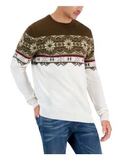 Men's Genn Fair Isle Sweater, Created for Macy's