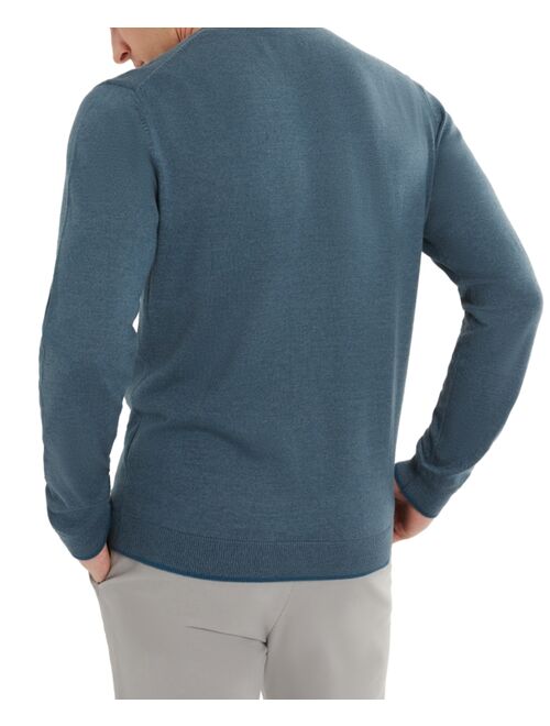 Kenneth Cole Men's Slim Fit Lightweight Crewneck Pullover Sweater