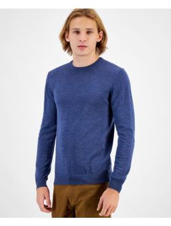 Matinique Men's Margrate Regular-Fit Solid Wool Sweater