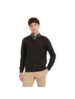 Essential Cotton V-Neck Sweater