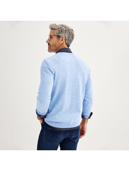 Men's Apt. 9 Merino Wool V-Neck Sweater