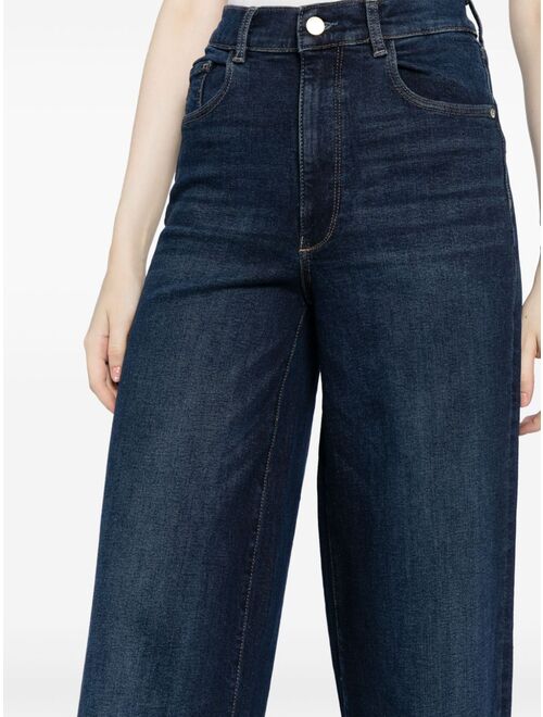 DL1961 Hepburn high-rise wide-leg jeans