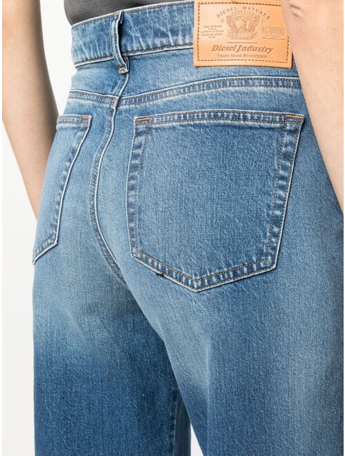 Diesel D-Akemi high-waist wide-leg jeans