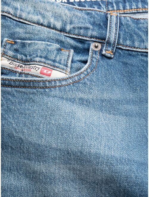 Diesel D-Akemi high-waist wide-leg jeans