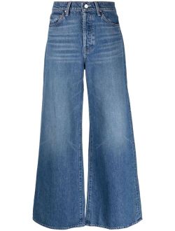MOTHER wide-leg jeans