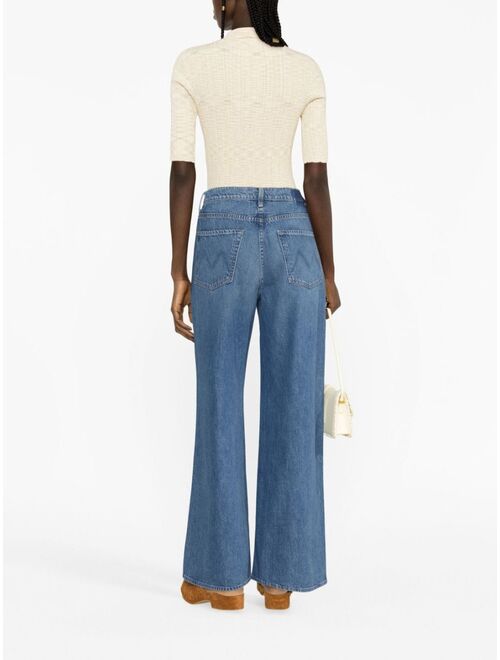 MOTHER wide-leg jeans