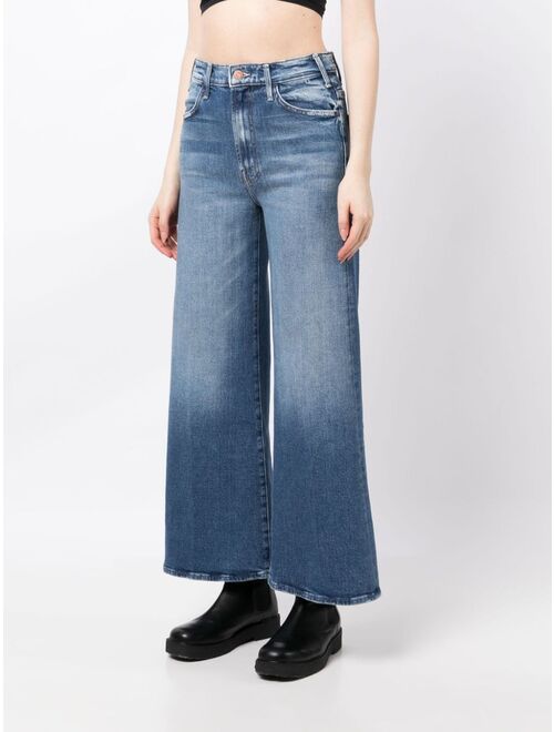 MOTHER wide-leg flared jeans