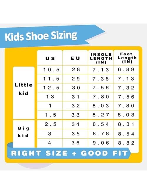 Fo Tirary Kids Shoes Boys Girls Breathable Lightweight Sneakers Athletic Tennis Shoes for Little Kid/Big Kid