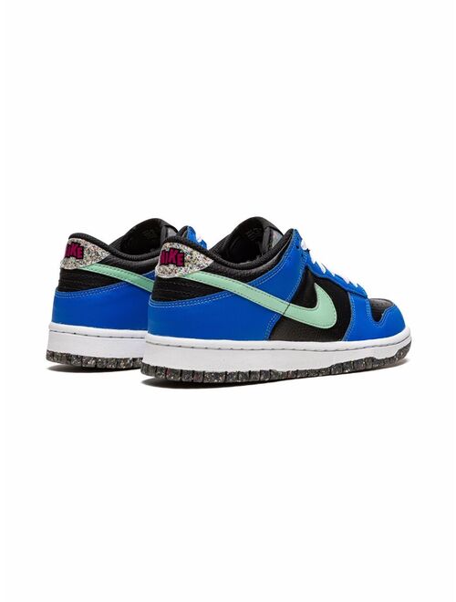 Nike Kids Dunk Low SE "Crater - Photo Blue" sneakers