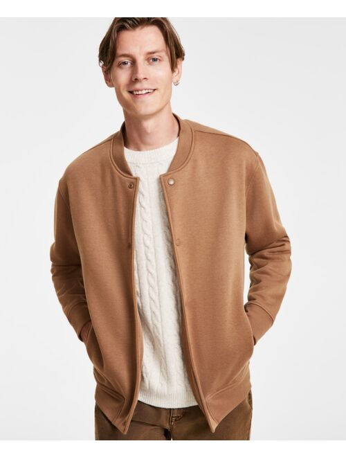 AND NOW THIS Men's Knit Bomber Jacket, Created for Macy's