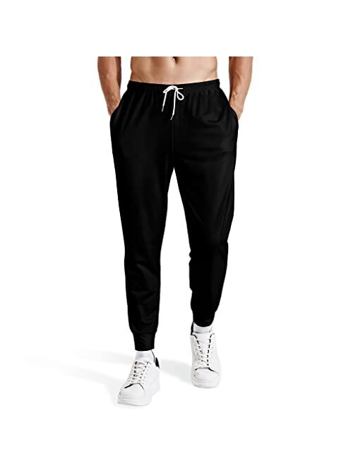 ISMV Men's Sweatpants Jogger Pants Drawstring Running Workout Pants Sweatpants with Pocket