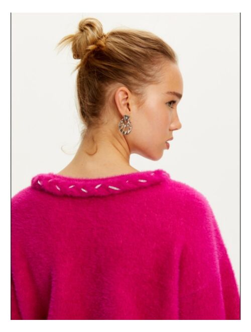 NOCTURNE Women's Embellished Knit Sweater