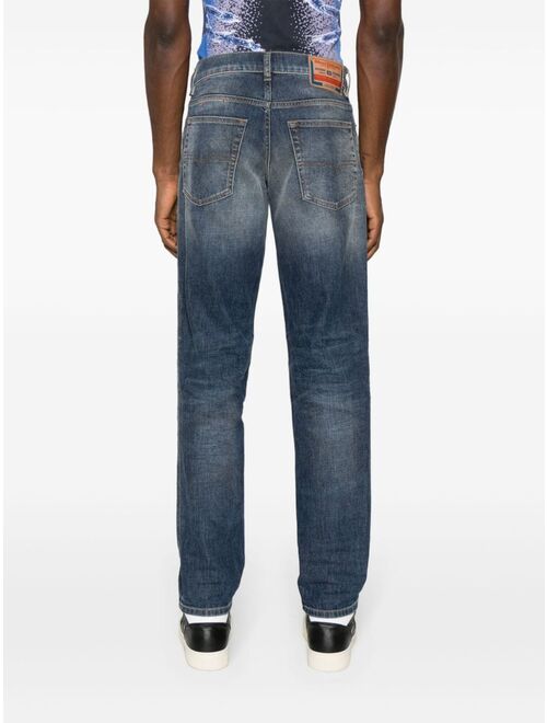 Diesel D-Finitive mid-rise tapered jeans