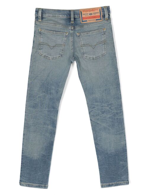 Diesel Kids 1995 tapered-leg jeans