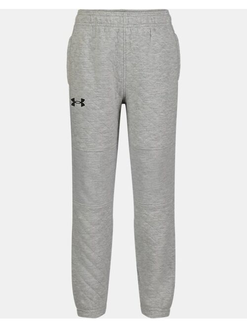 Under Armour Toddler Boys' UA Quilted Logo Joggers