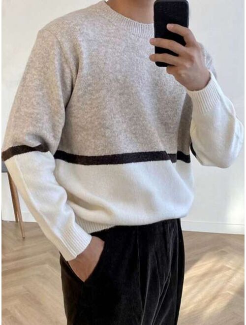 Manfinity Hypemode Men Color Block Sweater