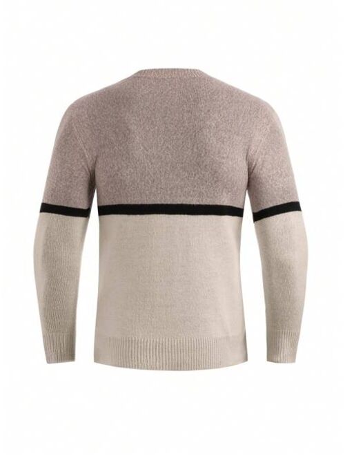 Manfinity Hypemode Men Color Block Sweater