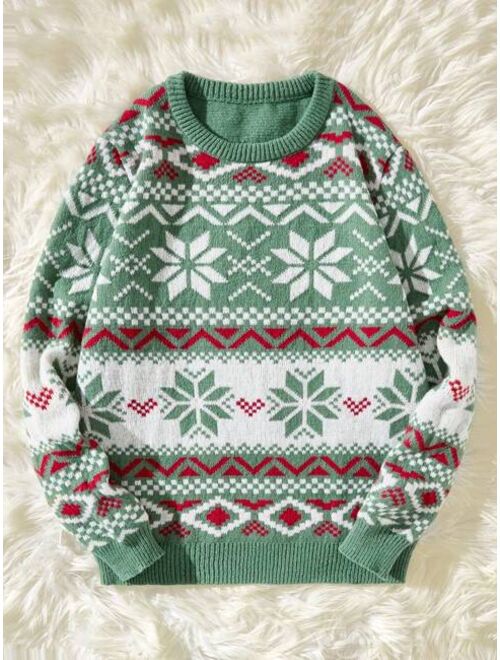 Manfinity Hypemode Men Christmas Pattern Sweater