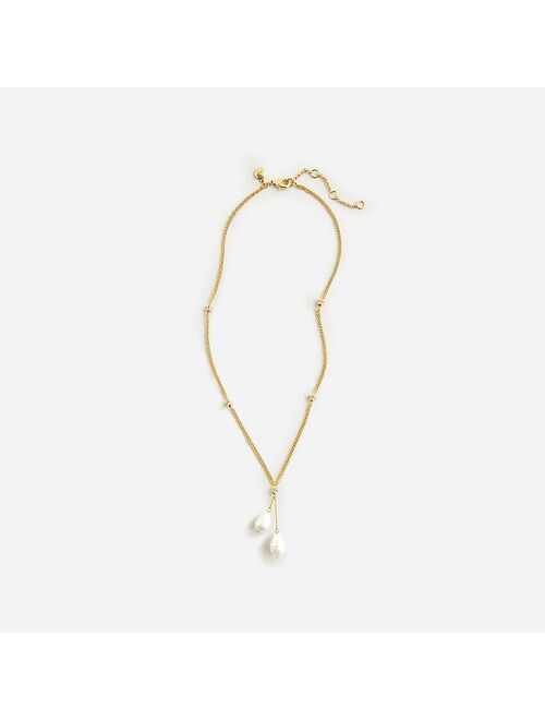 J.Crew Freshwater pearl pendant necklace
