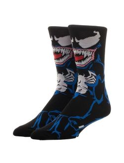 Licensed Character Men's Marvel Venom Crew Socks