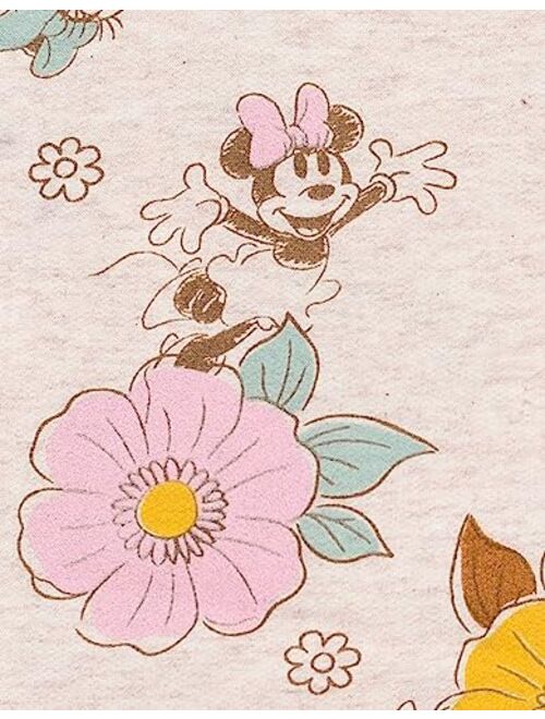 Disney Mickey Mouse & Friends Minnie Mouse Girls Fleece Pullover Hoodie and Pants Outfit Set Toddler to Little Kid