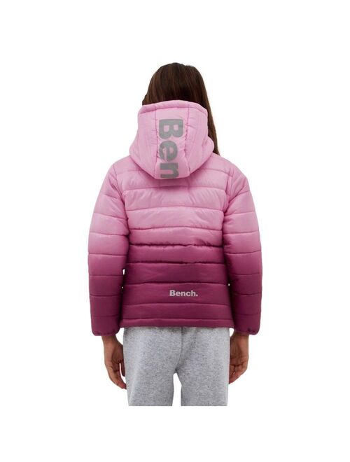 BENCH DNA Zaylee Ombre Hooded Puffer Jacket