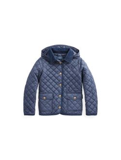 Big Girls Quilted Water-Repellent Barn Jacket
