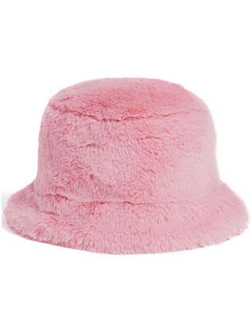 Apparis faux-fur bucket hat