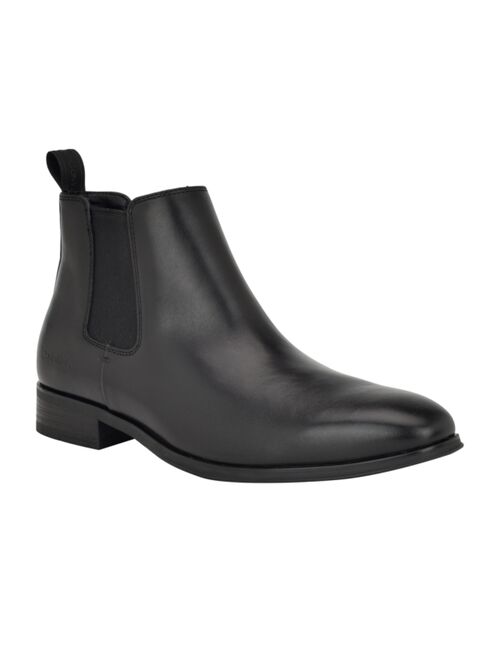 Calvin Klein Men's Donto Slip-On Pointy Toe Boots