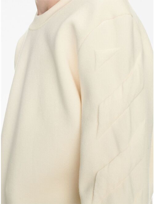 Off-White 3D Diag cotton jumper