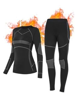 SIMIYA Thermal Underwear for Women Long Johns for Women Long Sleeve Sets Tops Bottoms Base Layer Women Cold Weather
