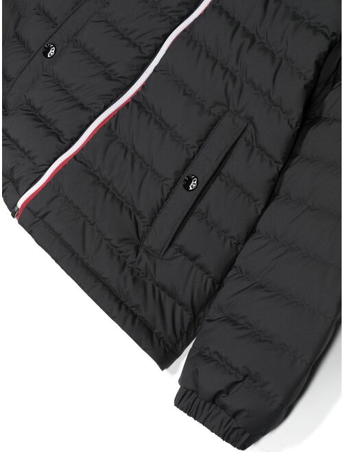 Moncler Enfant logo-patch goose-down jacket