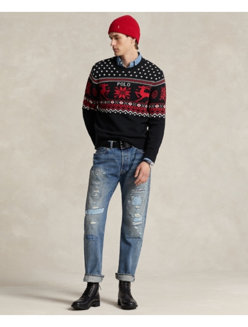 Polo Ralph Lauren Reindeer Cotton Cashmere Sweater