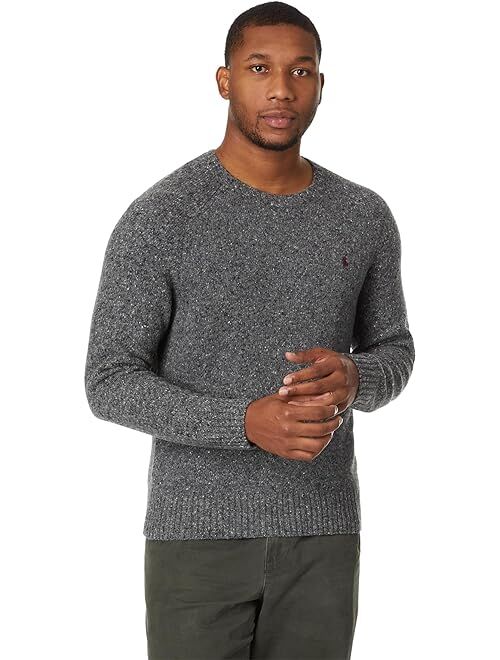 Polo Ralph Lauren Wool-Blend Saddle-Sleeve Sweater