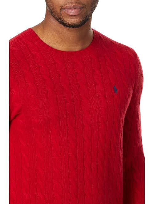 Polo Ralph Lauren Cable-Knit Wool-Cashmere Sweater