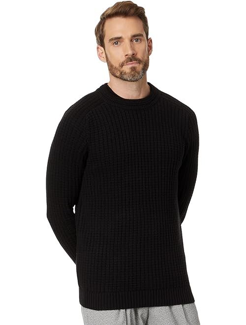 Karl Lagerfeld Paris Texture Crew Neck Sweater