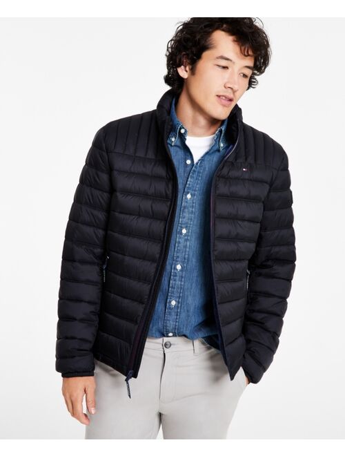 TOMMY HILFIGER Men's Packable Quilted Puffer Jacket
