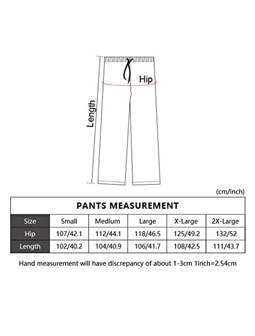 Carlonge Mens Pajama Pants Men's Sleepwear Lounge Pants Pajama Bottoms Pj Pants