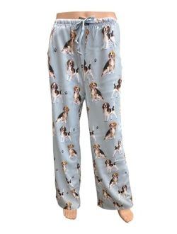 Comfies Pet Lover Pajama Pants New Cotton Blend - All Season - Comfort Fit Lounge Pants for Women and Men - 27 Breeds Available