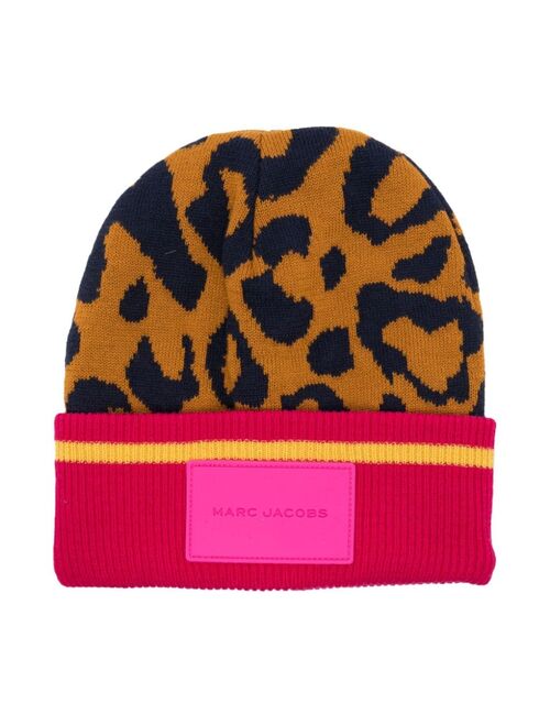 Marc Jacobs Kids colour-block knitted beanie