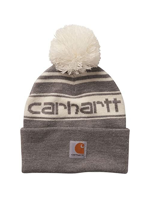 Carhartt Kid's CB8985 Pom Knit Hat