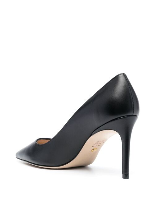 Stuart Weitzman Stuart 85mm pointed-toe pumps
