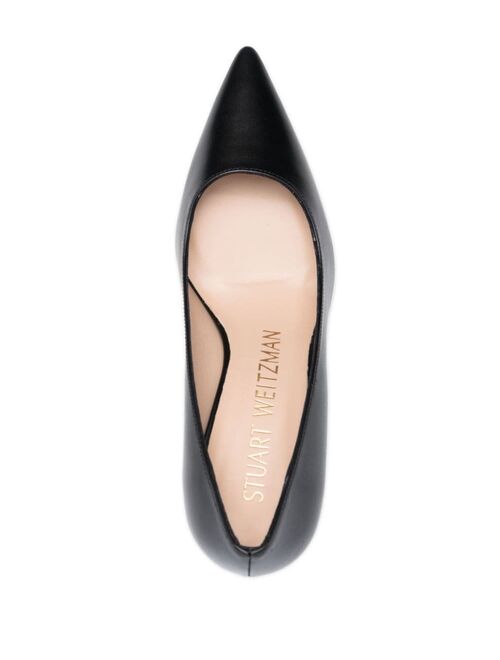 Stuart Weitzman Stuart 85mm pointed-toe pumps